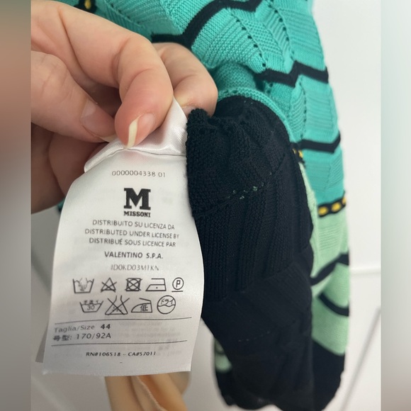 M by Missoni A Line Dress Foreign Size: US8, IT44 - Picture 3 of 4